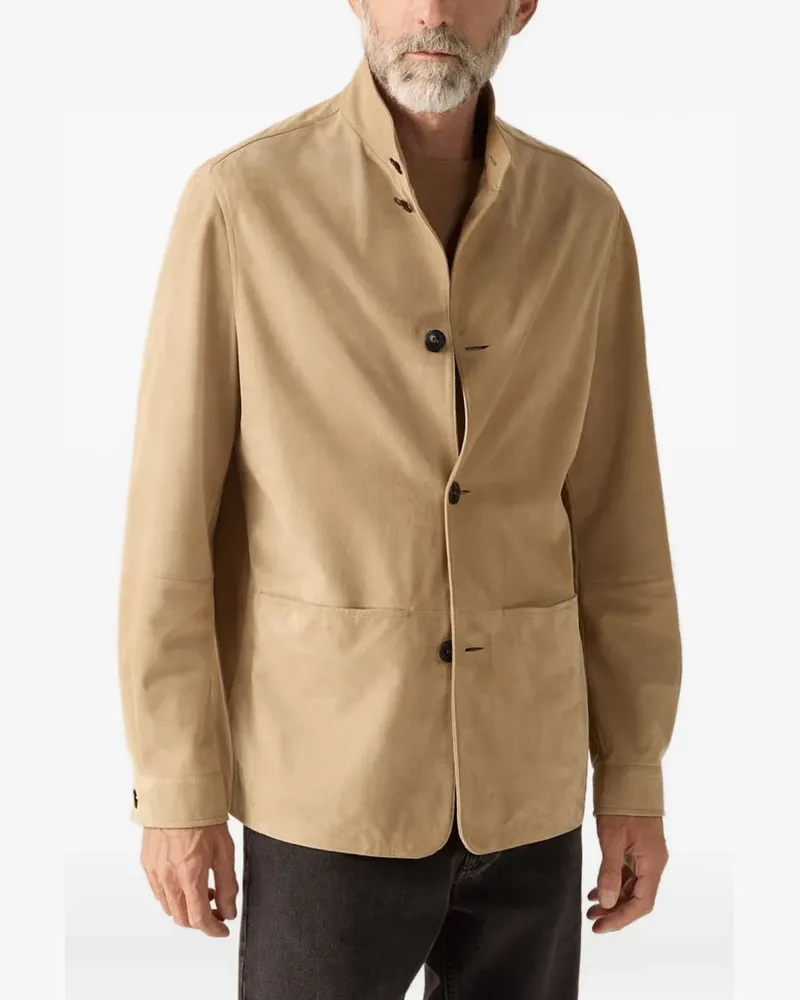 Ermenegildo Zegna Il Conte Secondskin Jacke - Nude Nude