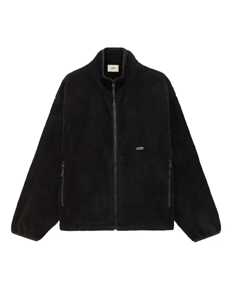AUTRY Fleecejacke mit Reißverschluss - Schwarz Schwarz