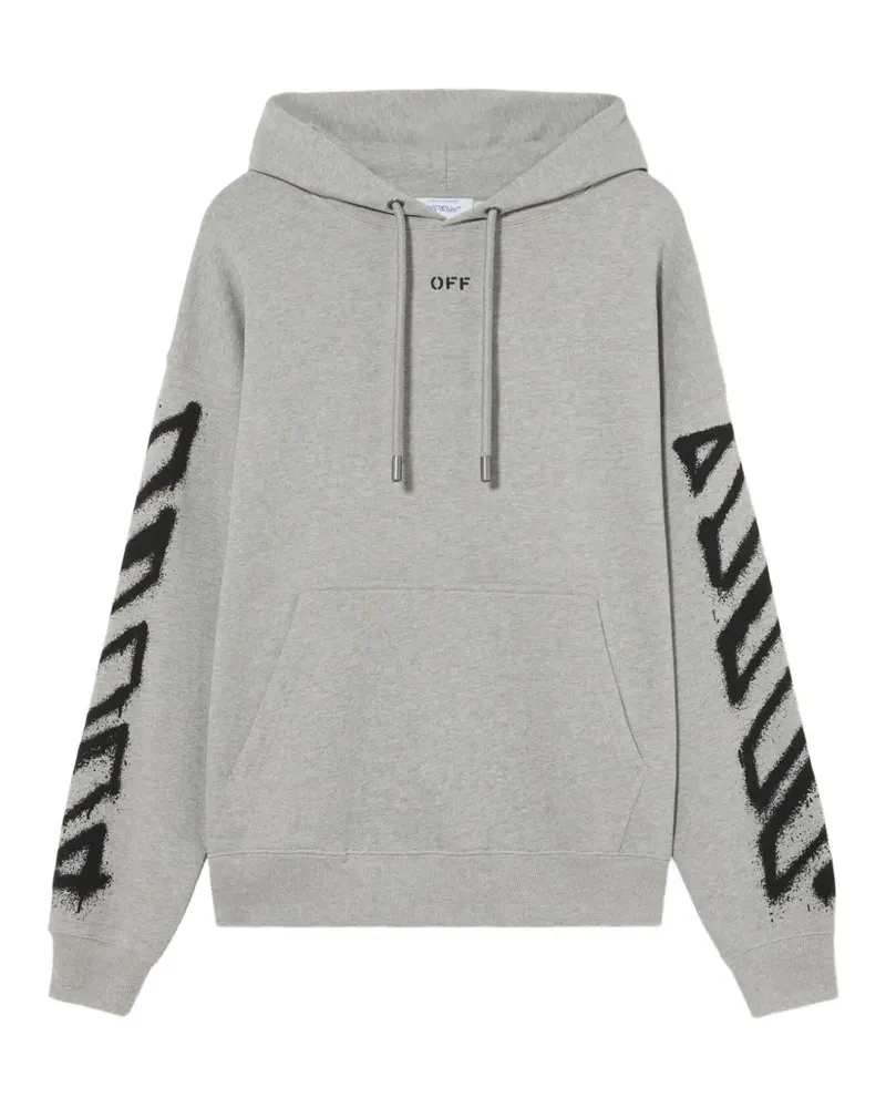 OFF-WHITE Spray Can Arrow Skate Hoodie - Grau Grau