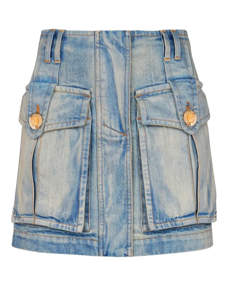 Balmain Rock mit Gürtel - Blau Blau