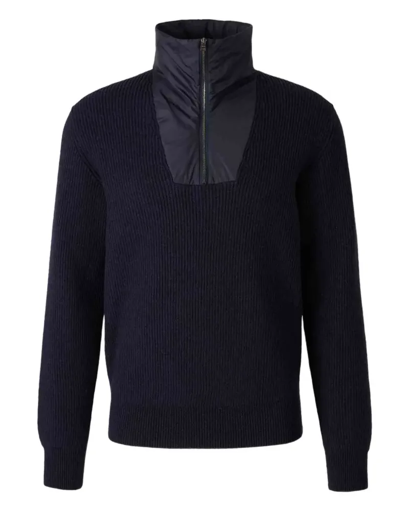 Herno cotton zip-up sweatshirt - Blau Blau