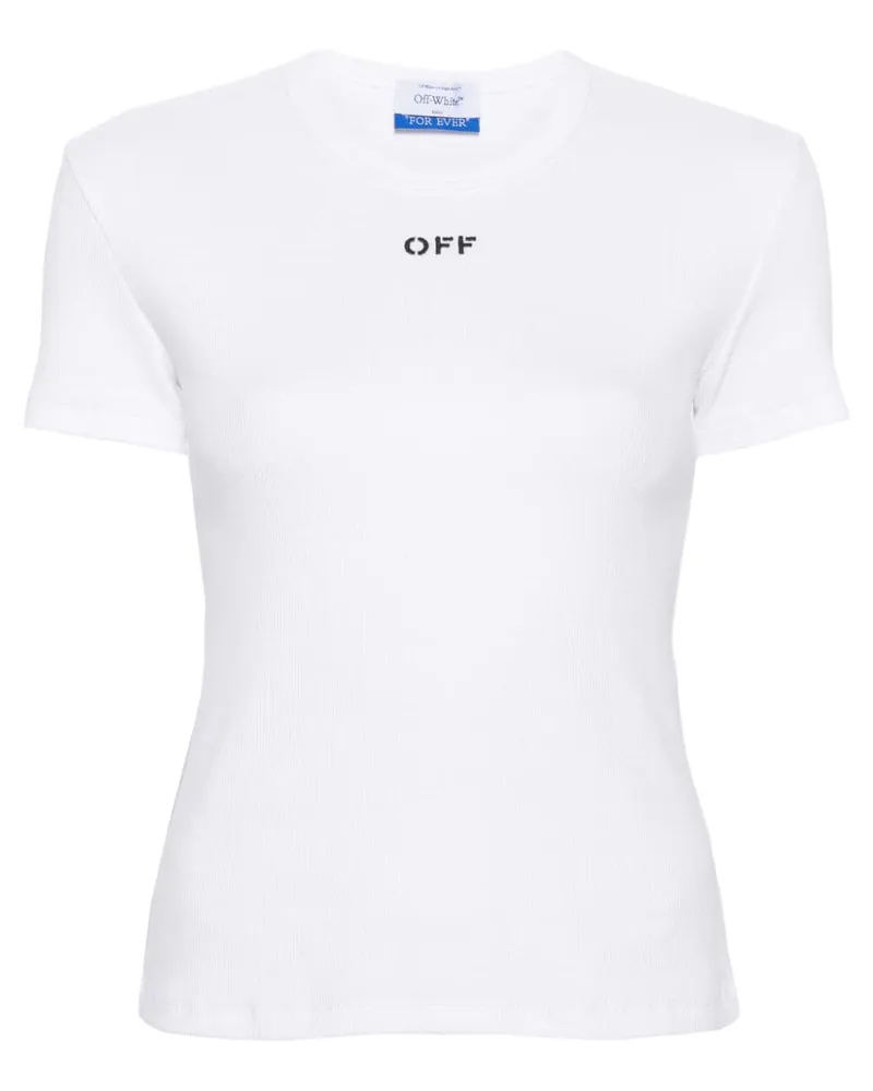 OFF-WHITE Off Stamp T-Shirt - Weiß Weiß
