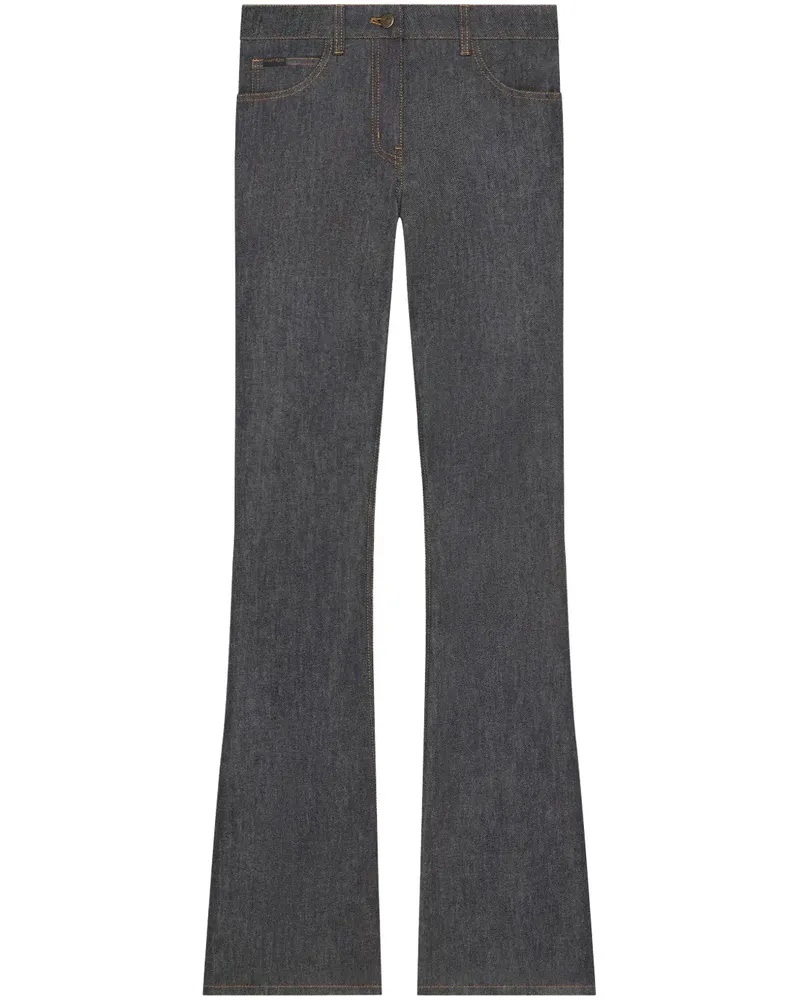 Courrèges Bootcut-Jeans - Grau Grau