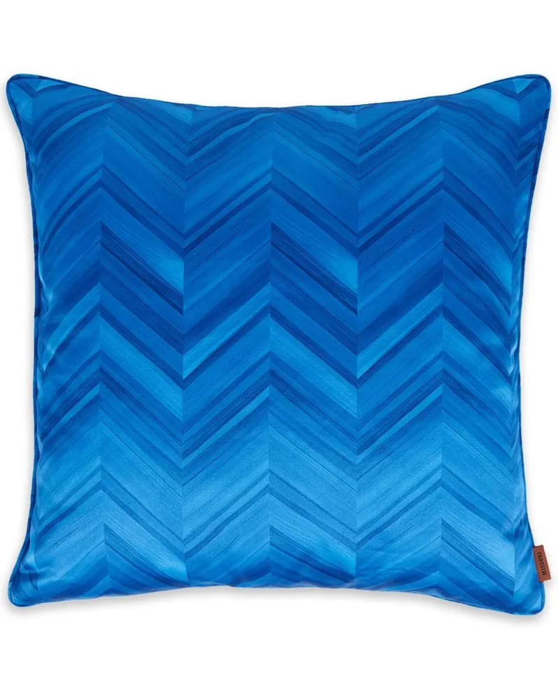 Missoni Home Kissen mit Zickzackmuster - Blau Blau