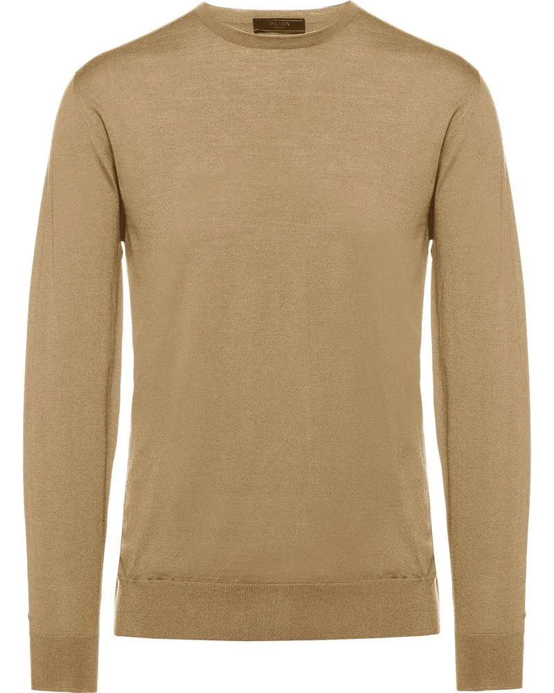 Prada Pullover mit rundem Ausschnitt - Braun Braun