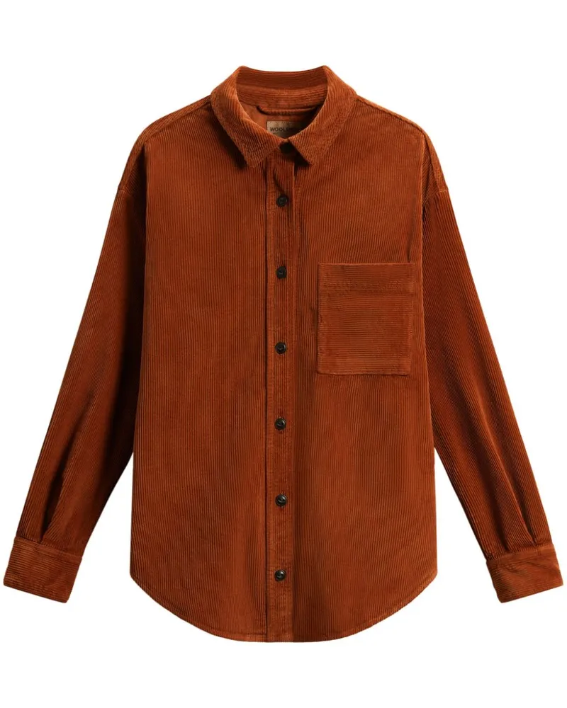 Woolrich Hemd aus Cord - Braun Braun
