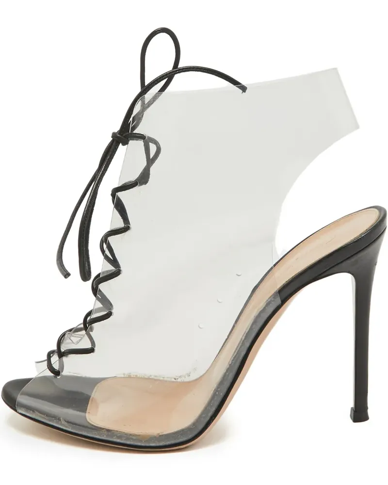 Gianvito Rossi Helmut Sandalen 105mm - Weiß Weiß