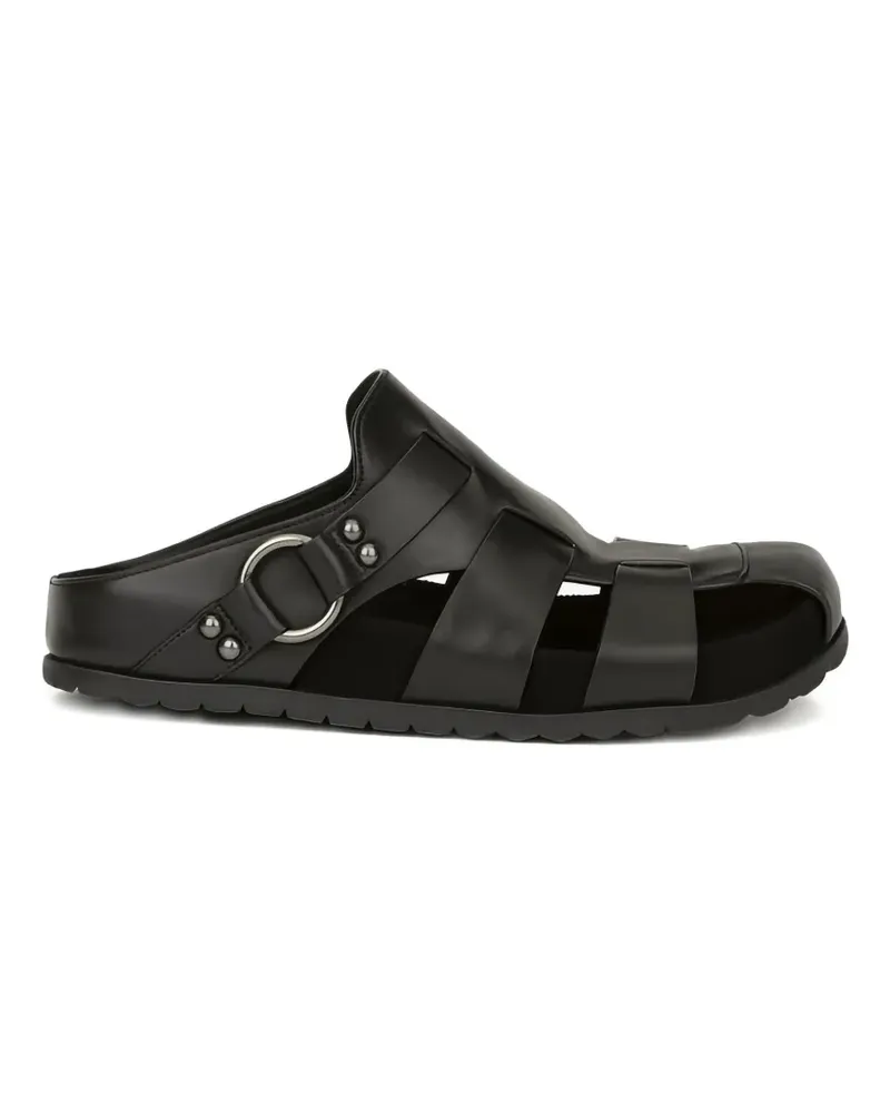 ash Sandalen aus Leder - Schwarz Schwarz