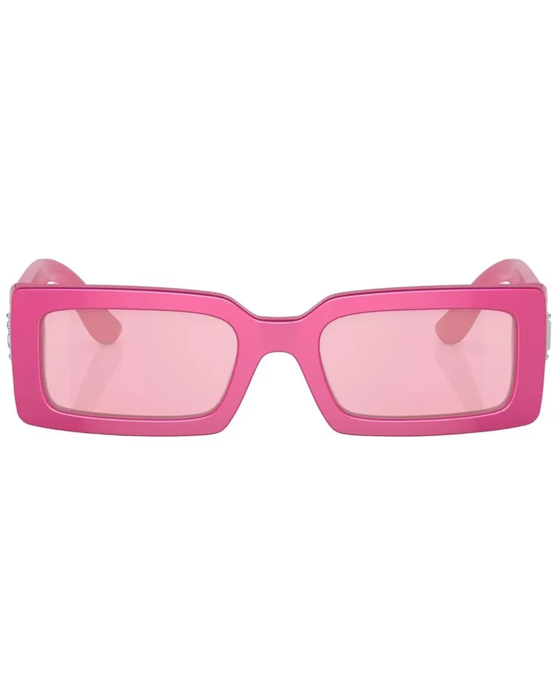 Dolce & Gabbana Eckige Sonnenbrille - Rosa Rosa