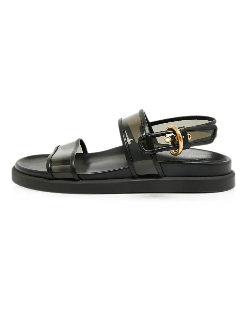 Gianvito Rossi Bilbao leather sandals - Weiß Weiß