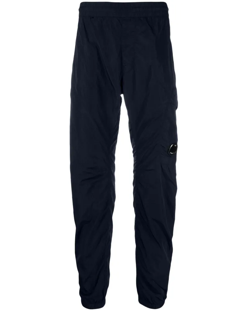 C.P. Company Tapered-Hose mit Linsen-Detail - Blau Blau