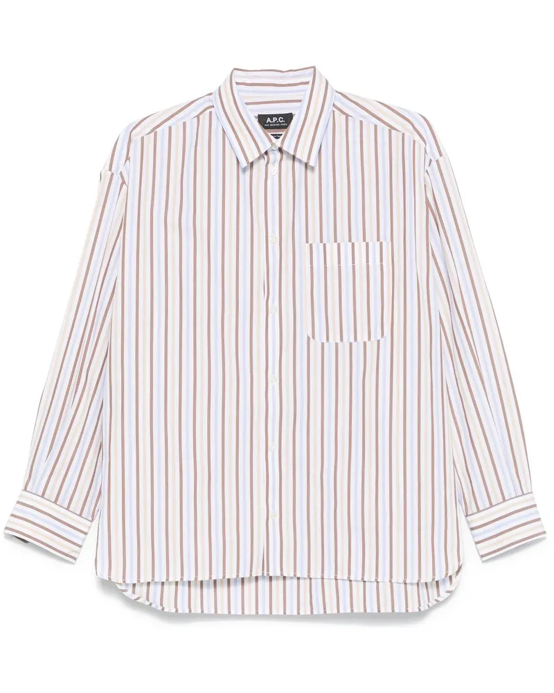 A.P.C. Stéphanie Hemd - Weiß Weiß