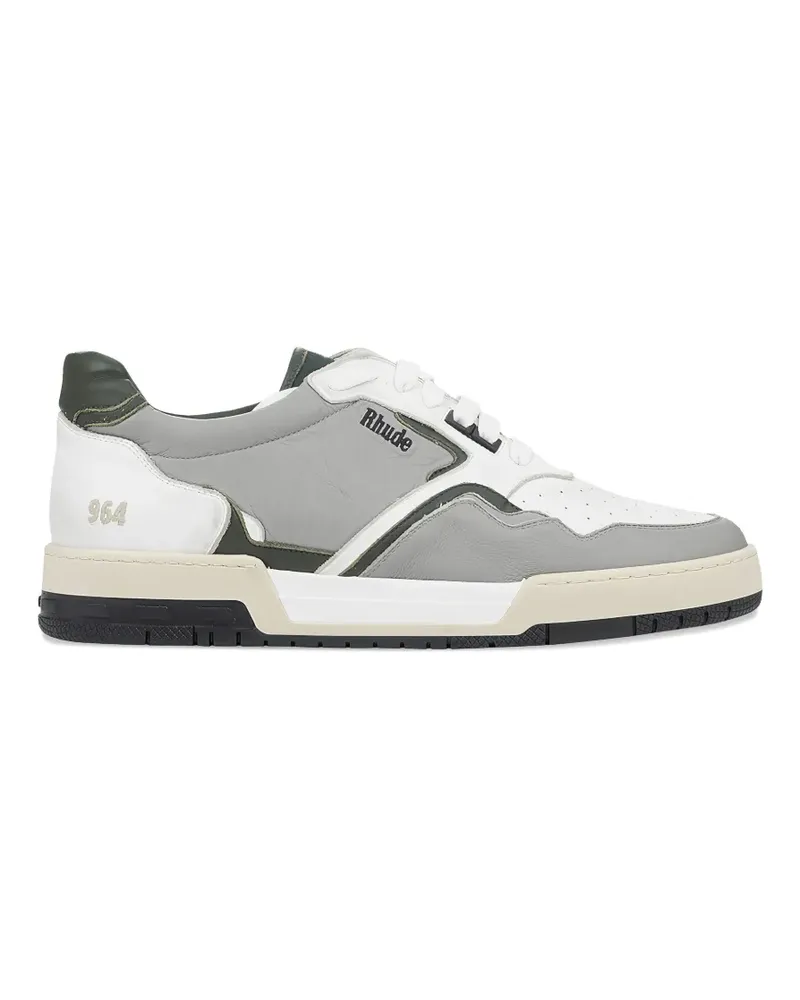 RHUDE 964 panelled high-tops sneakers - Grau Grau