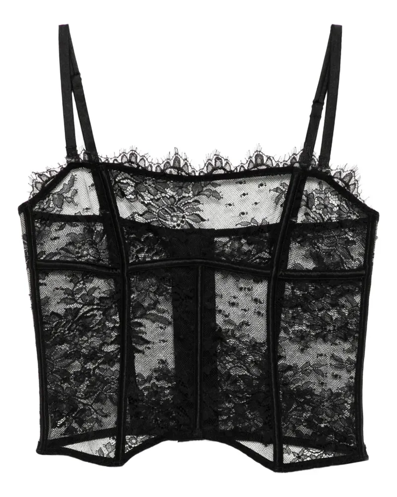 Kiki De Montparnasse Jolie Bustier - Schwarz Schwarz