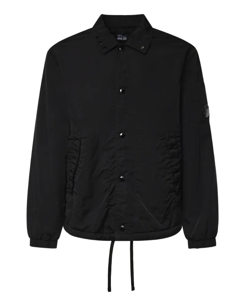 C.P. Company Heavy Chrome-R coach Lens jacket - Schwarz Schwarz