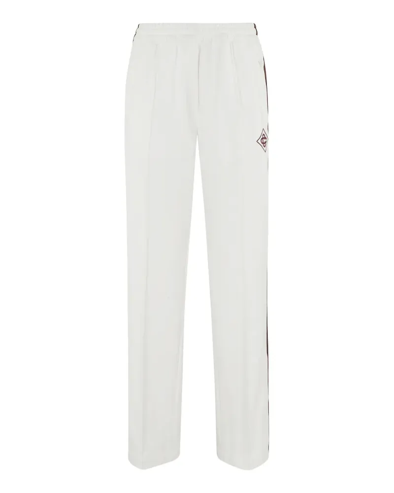 Casablanca Paris Jogginghose mit Logo-Streifen - Weiß Weiß