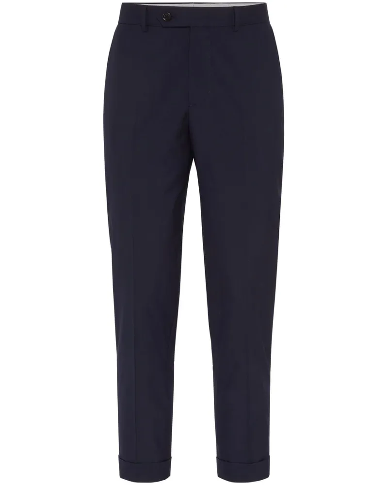 Brunello Cucinelli Hose mit Tapered-Bein - Blau Blau