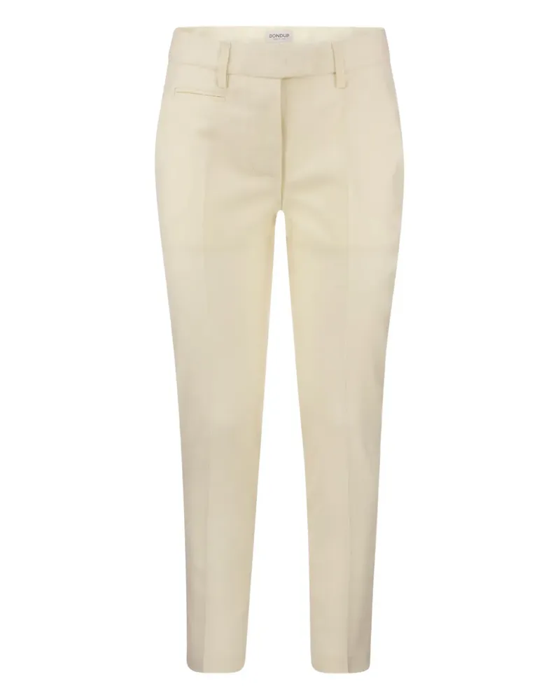 Dondup Perfect Hose mit Logo - Nude Nude
