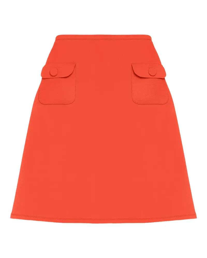 Eres Minirock mit Knöpfen - Orange Orange