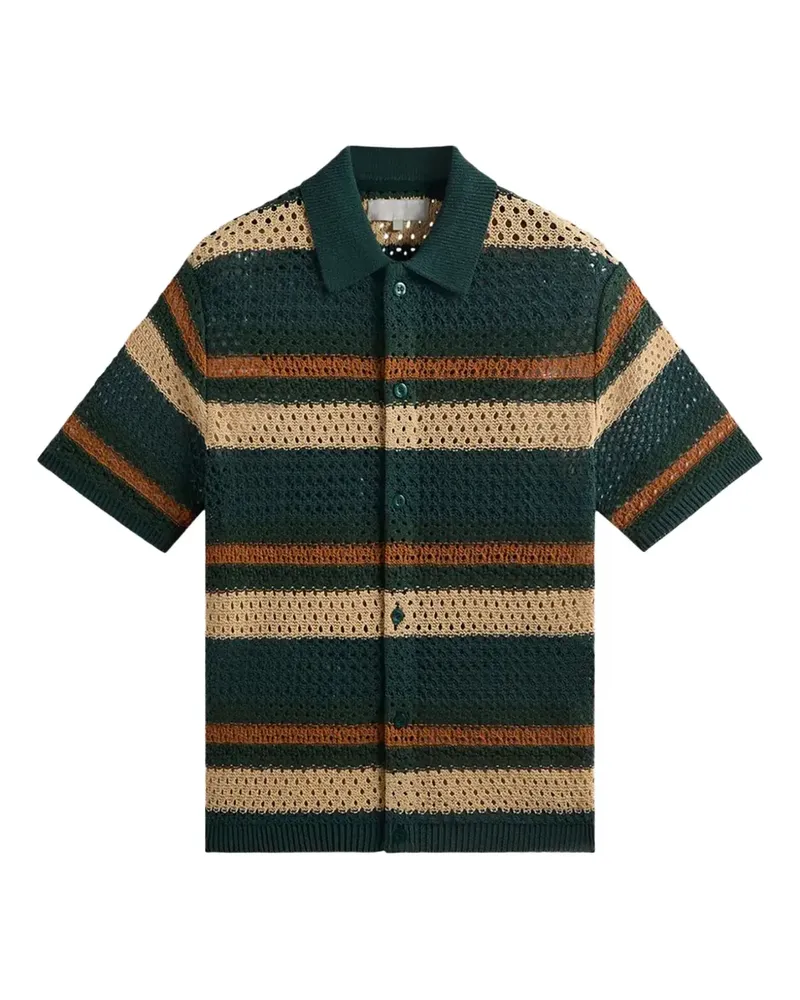 KITH Gehäkeltes Thompson Hemd - Grün Grün