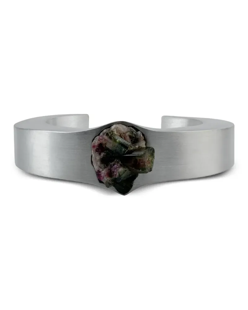 Parts Of Four Crescent Armspange - Silber Silber