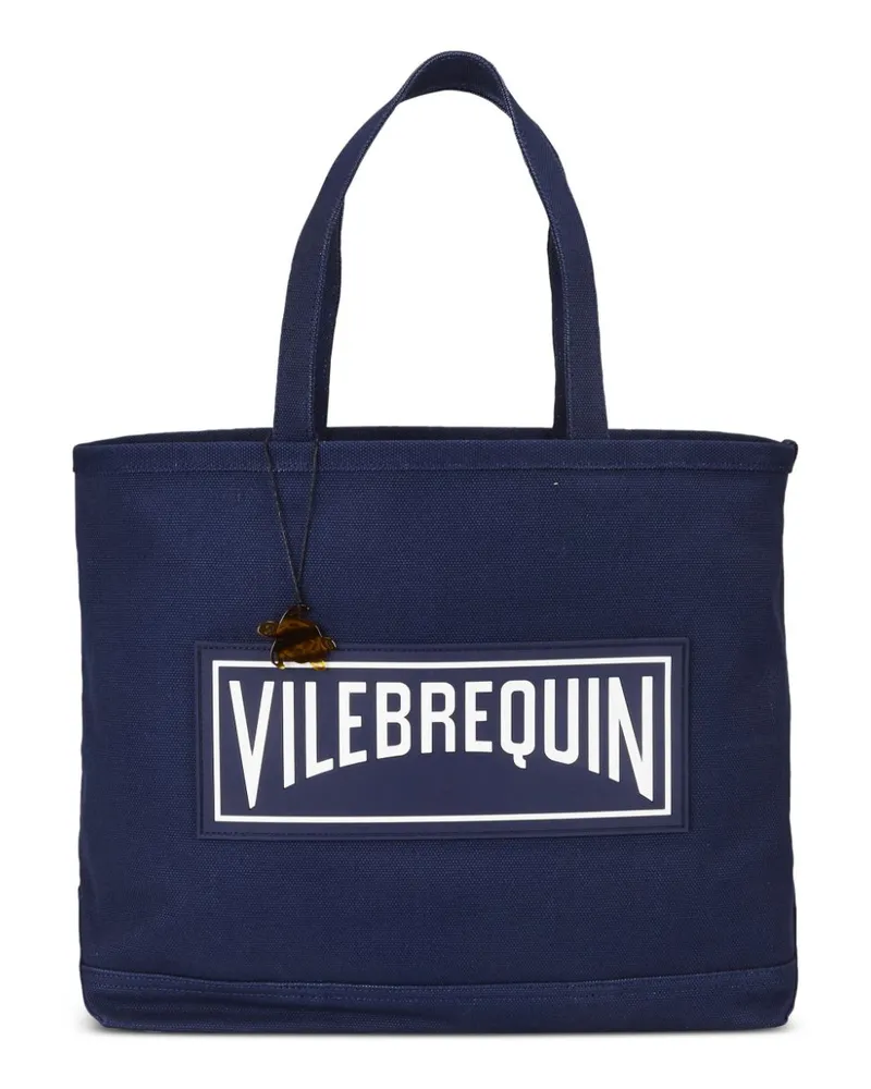 Vilebrequin Große Britbag Strandtasche - Blau Blau