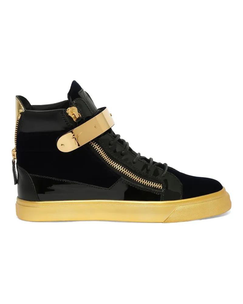 Giuseppe Zanotti Coby' High-Top-Sneakers - Blau Blau