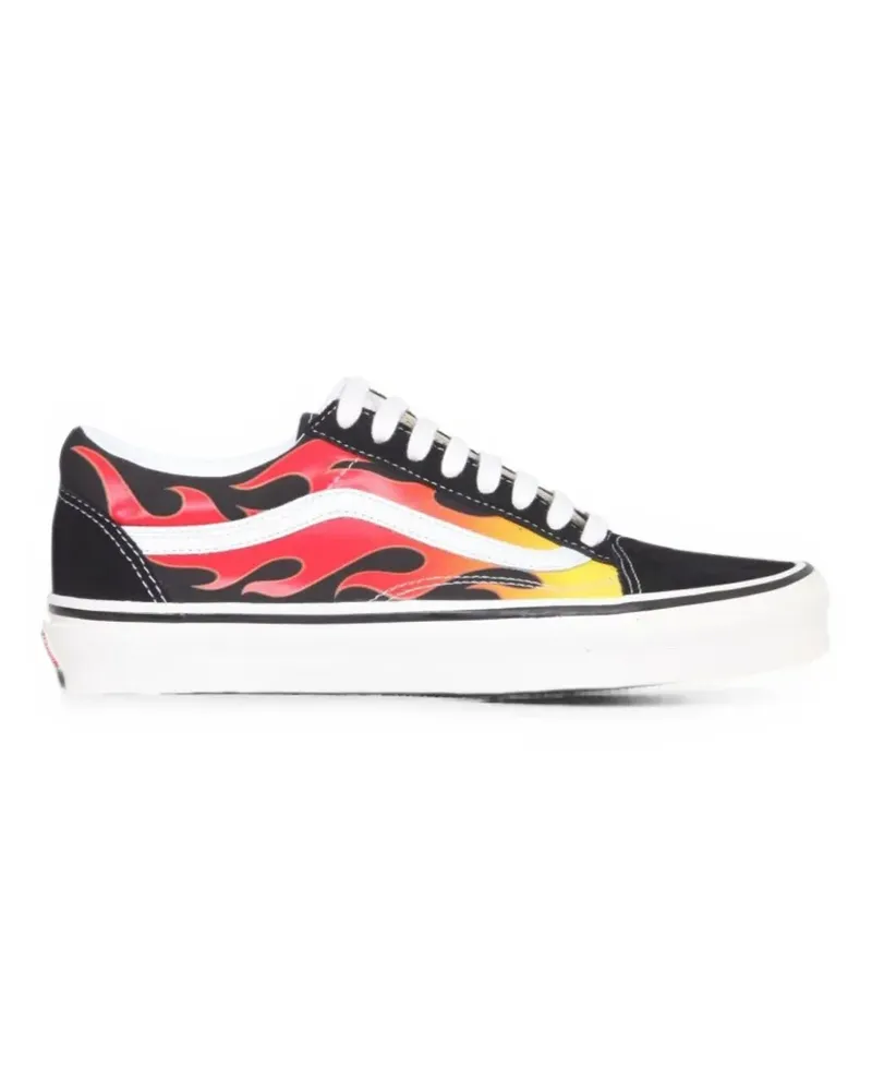 Vans Old Skool 36 flame-print sneakers - Schwarz Schwarz