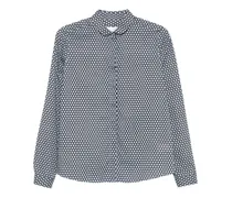 Geknöpftes Oberteil - Blau