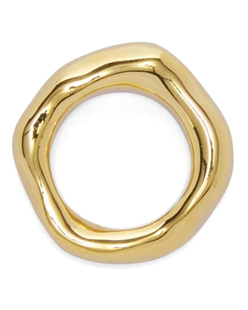 Jil Sander Klassischer Ring - Gold Gold