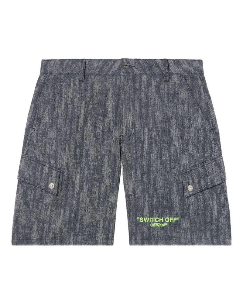 OFF-WHITE Switch Off Shorts - Blau Blau
