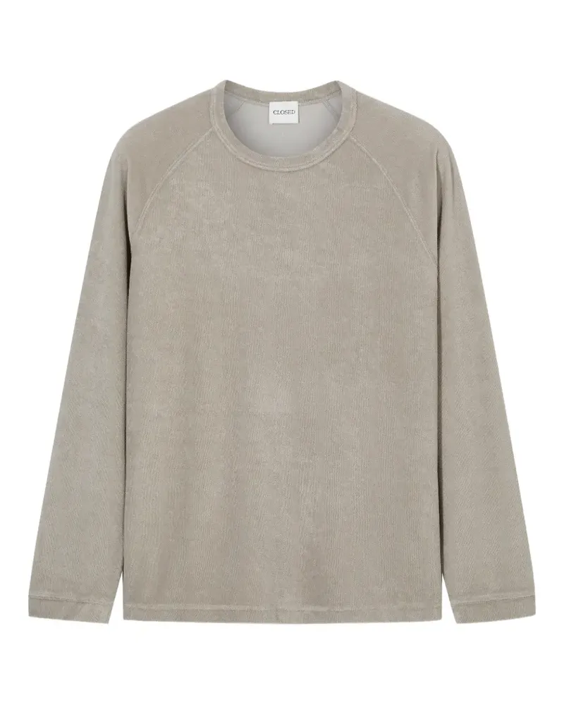 Closed raglan-sleeved T-shirt - Nude Nude
