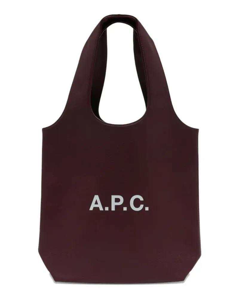A.P.C. small shopper tote bag - Braun Braun