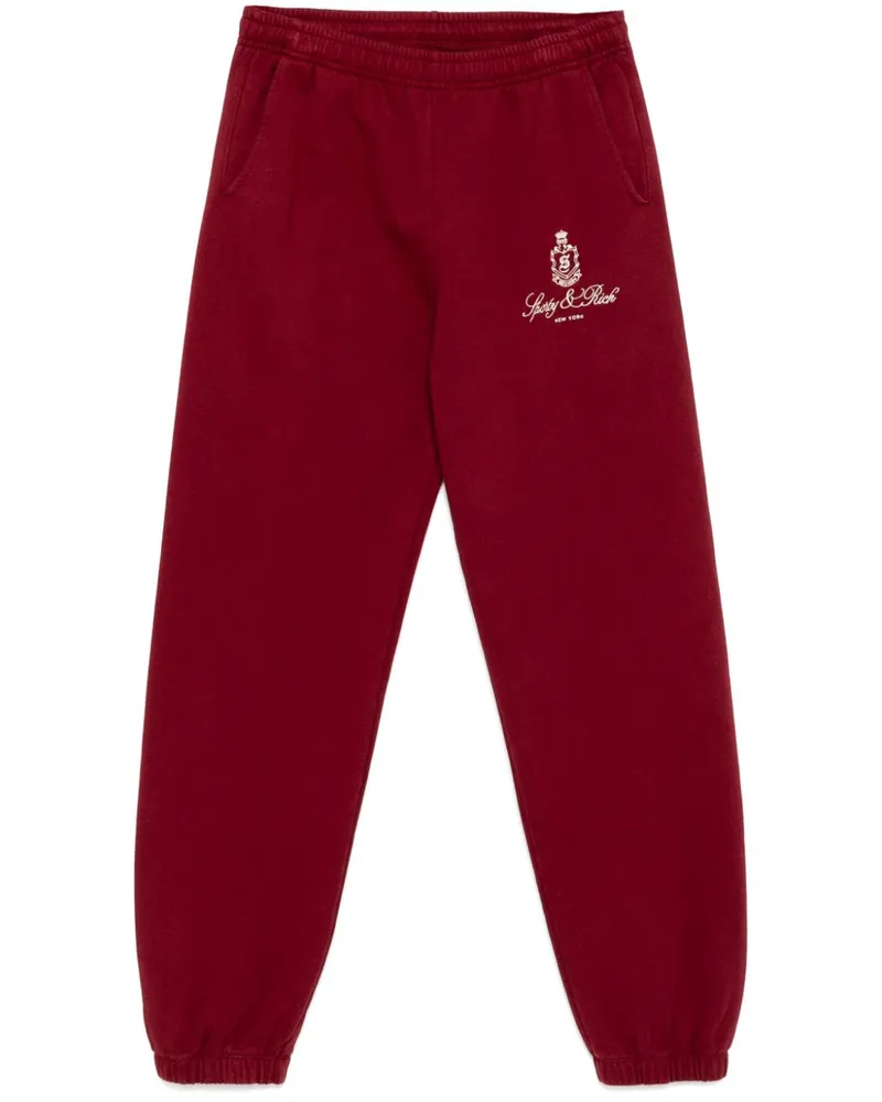 SPORTY & RICH Vendome Jogginghose - Rot Rot
