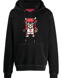 Mostly Heard Rarely Seen Hoodie mit "Chicago"-Print Schwarz