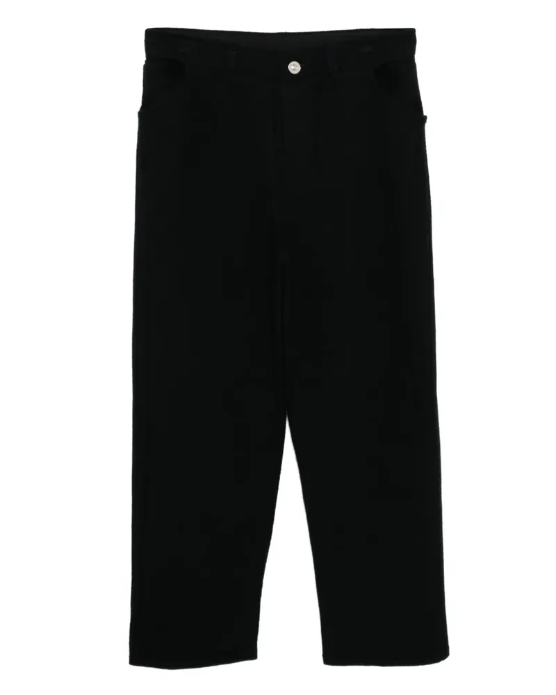 Barrie Gestrickte Hose - Schwarz Schwarz