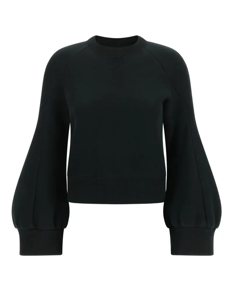 Sacai balloon-sleeve sweatshirt - Schwarz Schwarz
