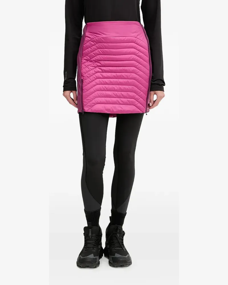 Dynafit Speed Insulation quilted mini skirt - Rosa Rosa