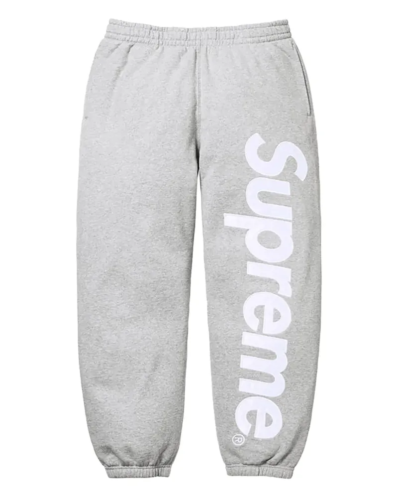 Supreme Being Jogginghose mit Logo-Applikation - Grau Grau
