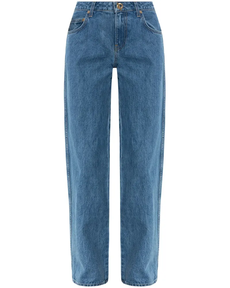 Cult Gaia Jeans mit weitem Bein - Blau Blau