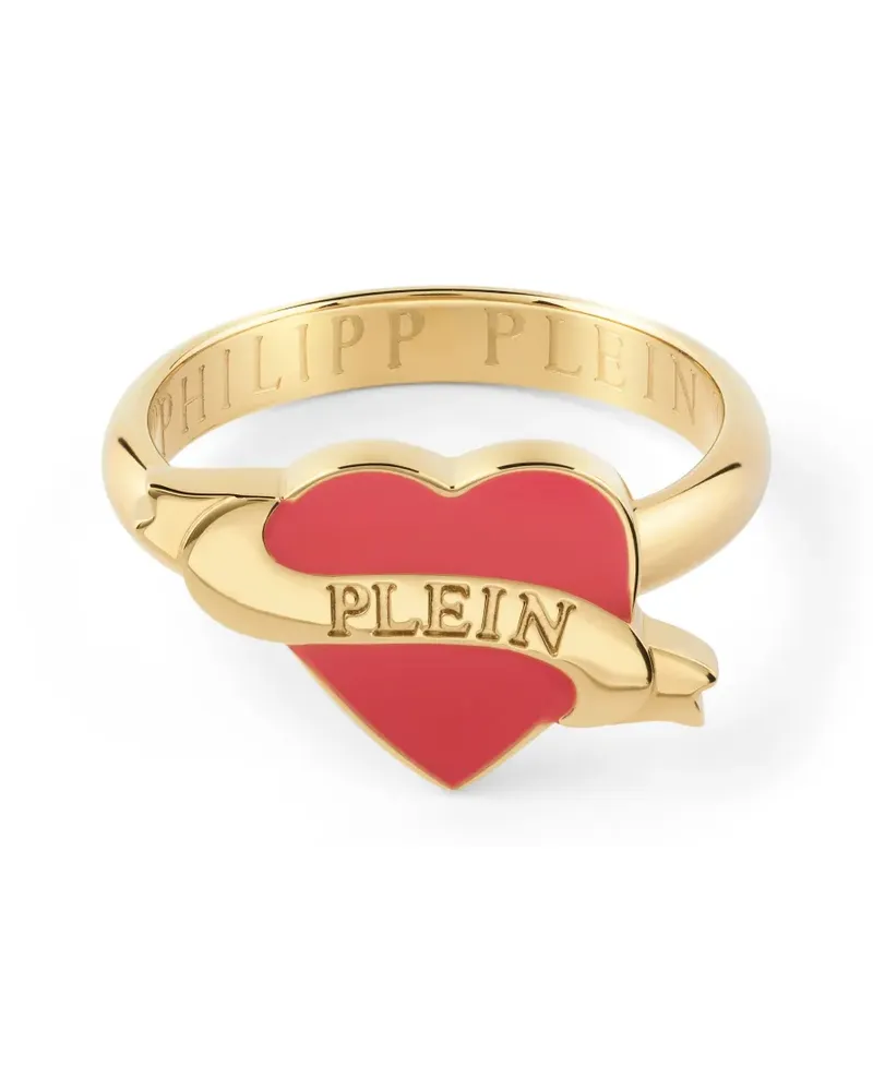 Philipp Plein Valentine Ring - Gold Gold