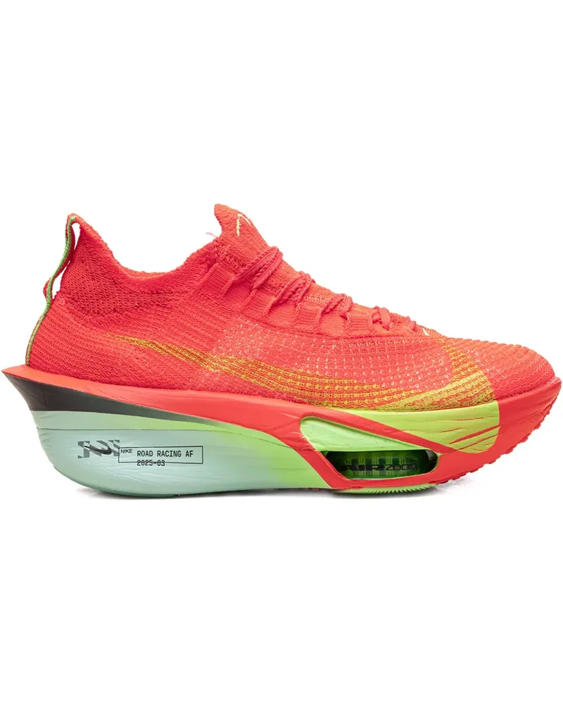 Nike ZoomX AlphaFly 3 "Bright Crimson/Cave Purple/Lime Blast/Mint Foam/Sunset Tint/Green Strike" Sneakers - Rot Rot