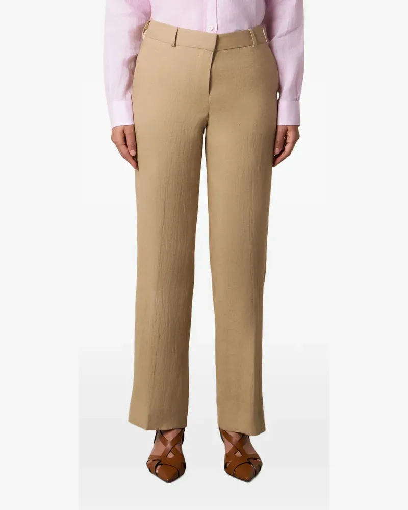 Brooks Brothers Hose mit weitem Bein - Nude Nude