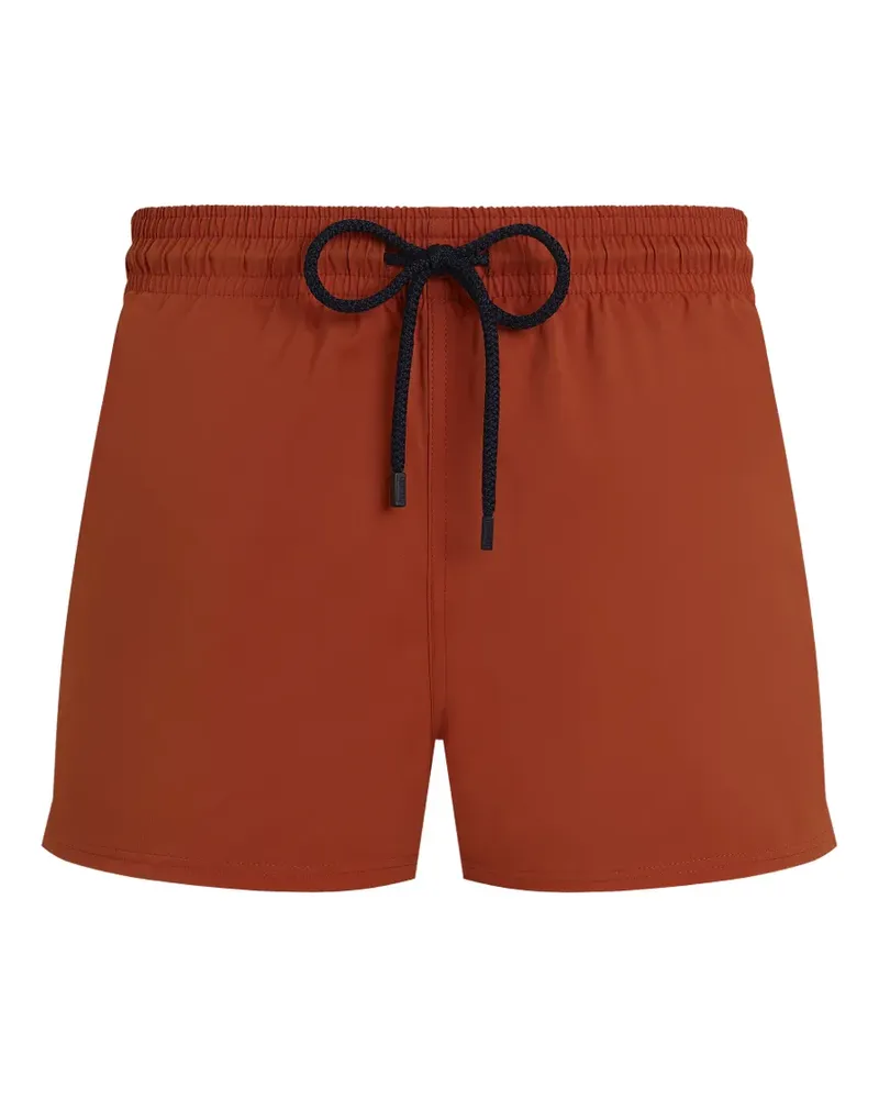 Vilebrequin drawstring swim shorts - Orange Orange