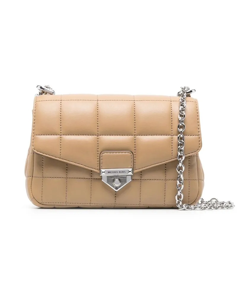 Michael Kors Gesteppte Soho Schultertasche - Braun Braun