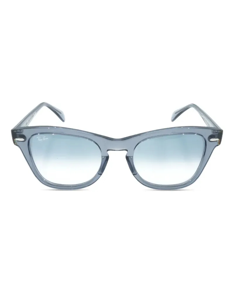 Ray Ban Sonnenbrille mit eckigem Gestell - Grau Grau