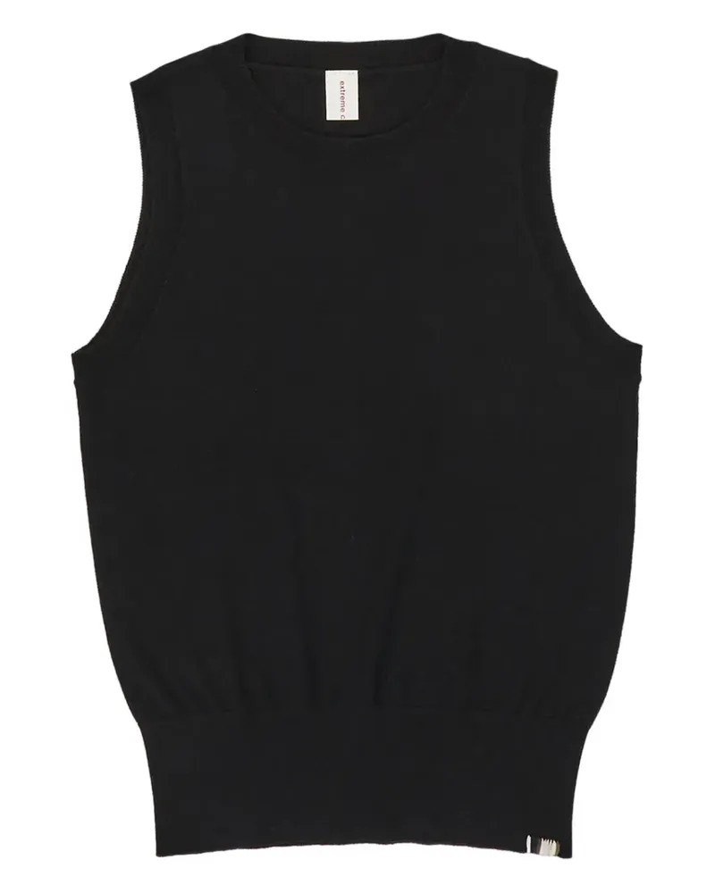 extreme cashmere Nº 412 Stricktop - Schwarz Schwarz