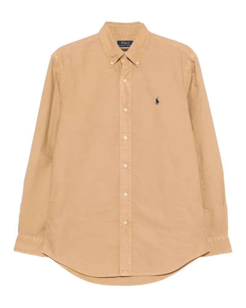 Ralph Lauren Hemd mit Logo - Braun Braun