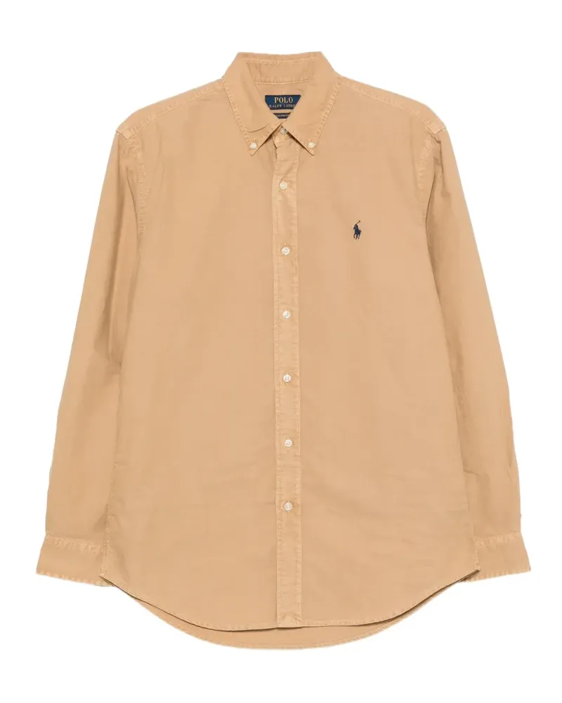 Ralph Lauren Hemd mit Logo - Braun Braun
