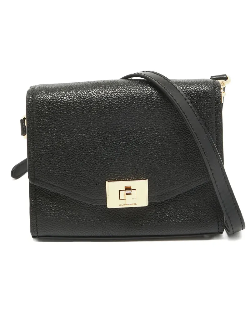 Michael Kors Umhängetasche aus Leder - Schwarz Schwarz